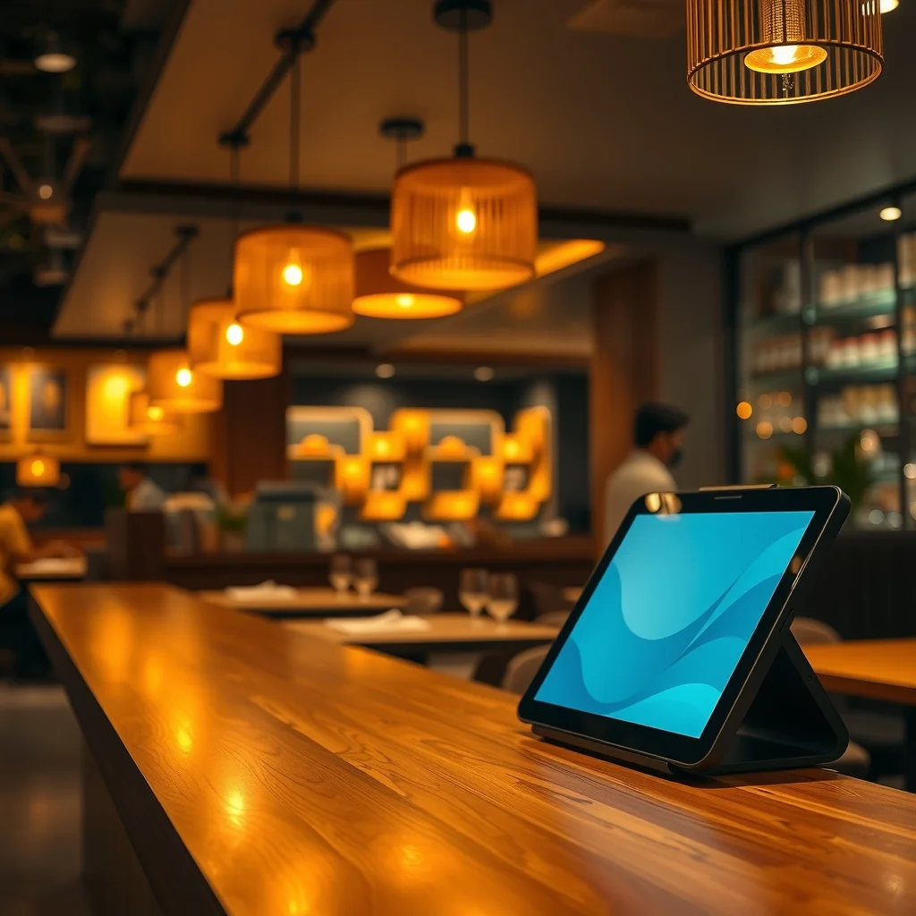 Modern restaurant interior